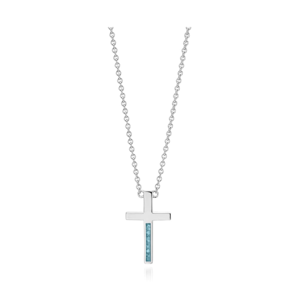 Croix — Bleu tendre