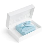 WithMe cadeauverpakking: witte sieradendoos met lichtblauw doosje en lint